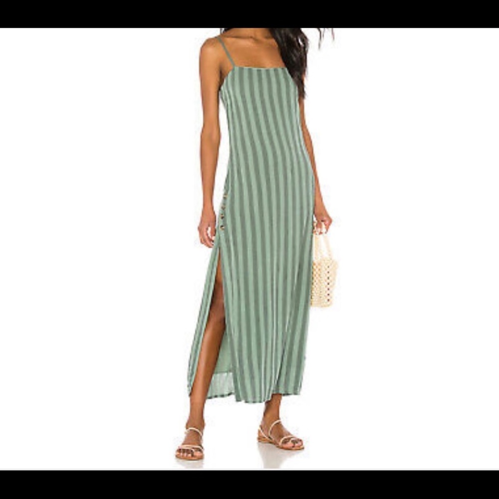 Amuse society women’s maxi dress sage green